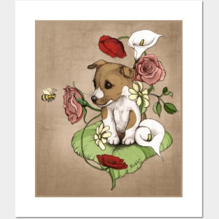 Puppy Posie Posters and Art